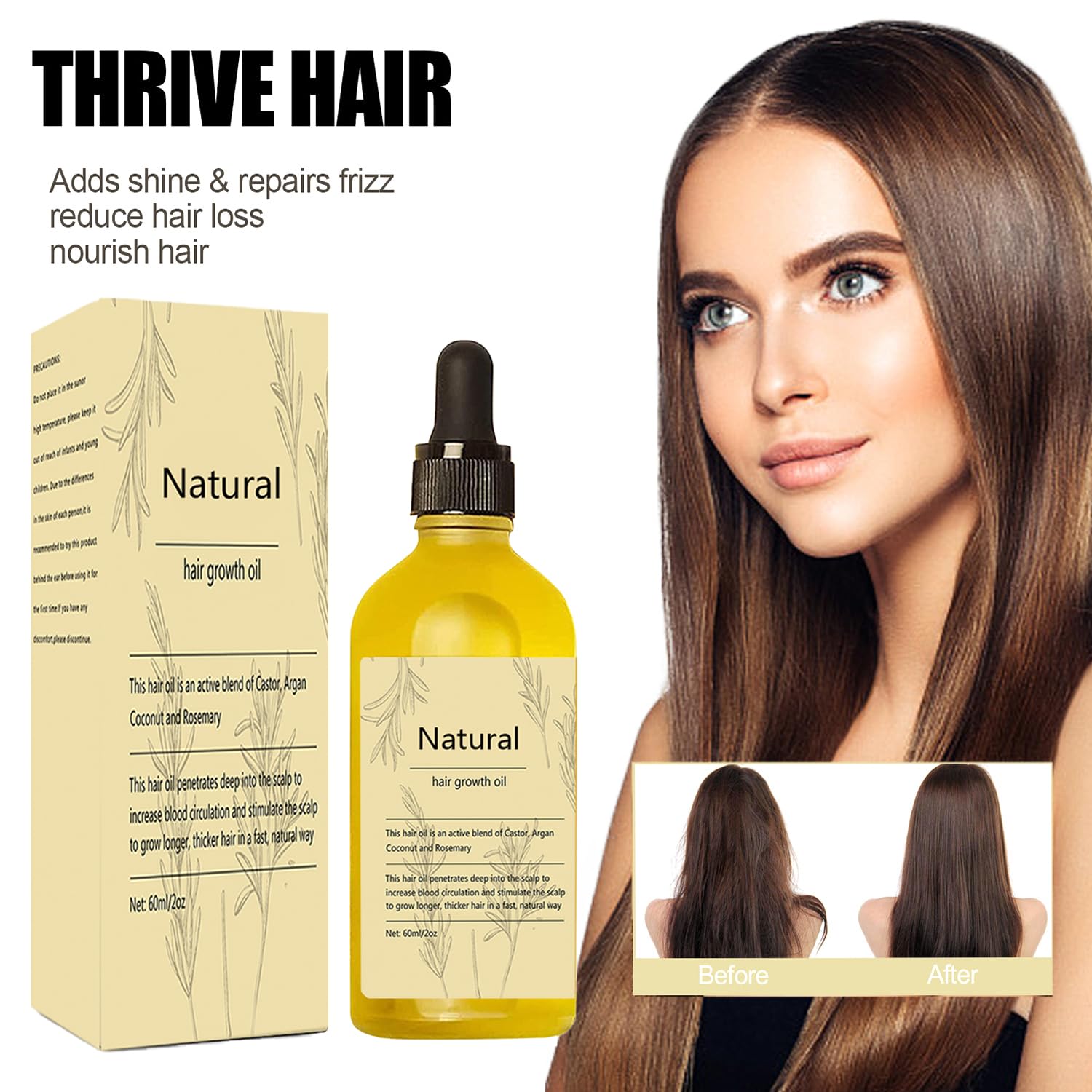 Texture légère Lvjonya Romarin—absorption rapide sans gras