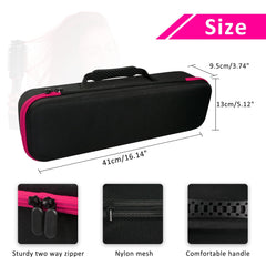 LVKAYCE coque EVA durable Rose Rouge