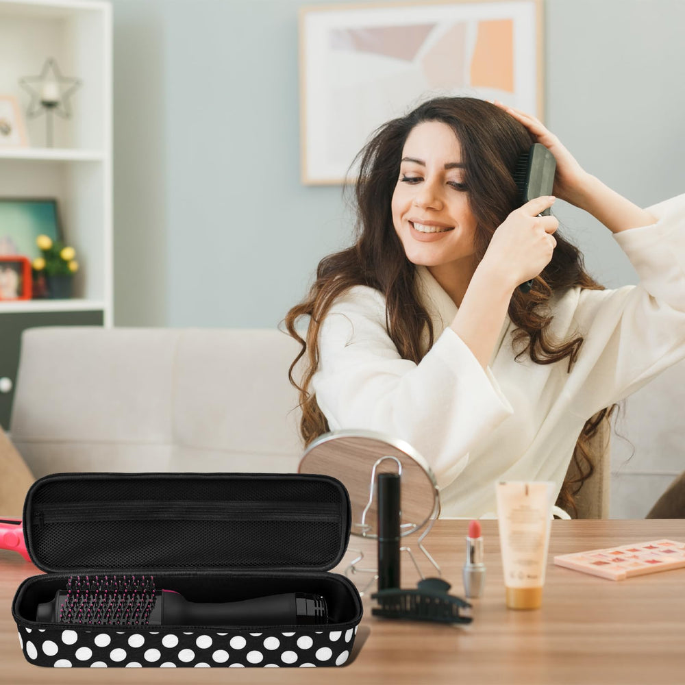 LVKAYCE étui cadeau pratique pour femme, à utiliser avec une brosse seche-cheveux.