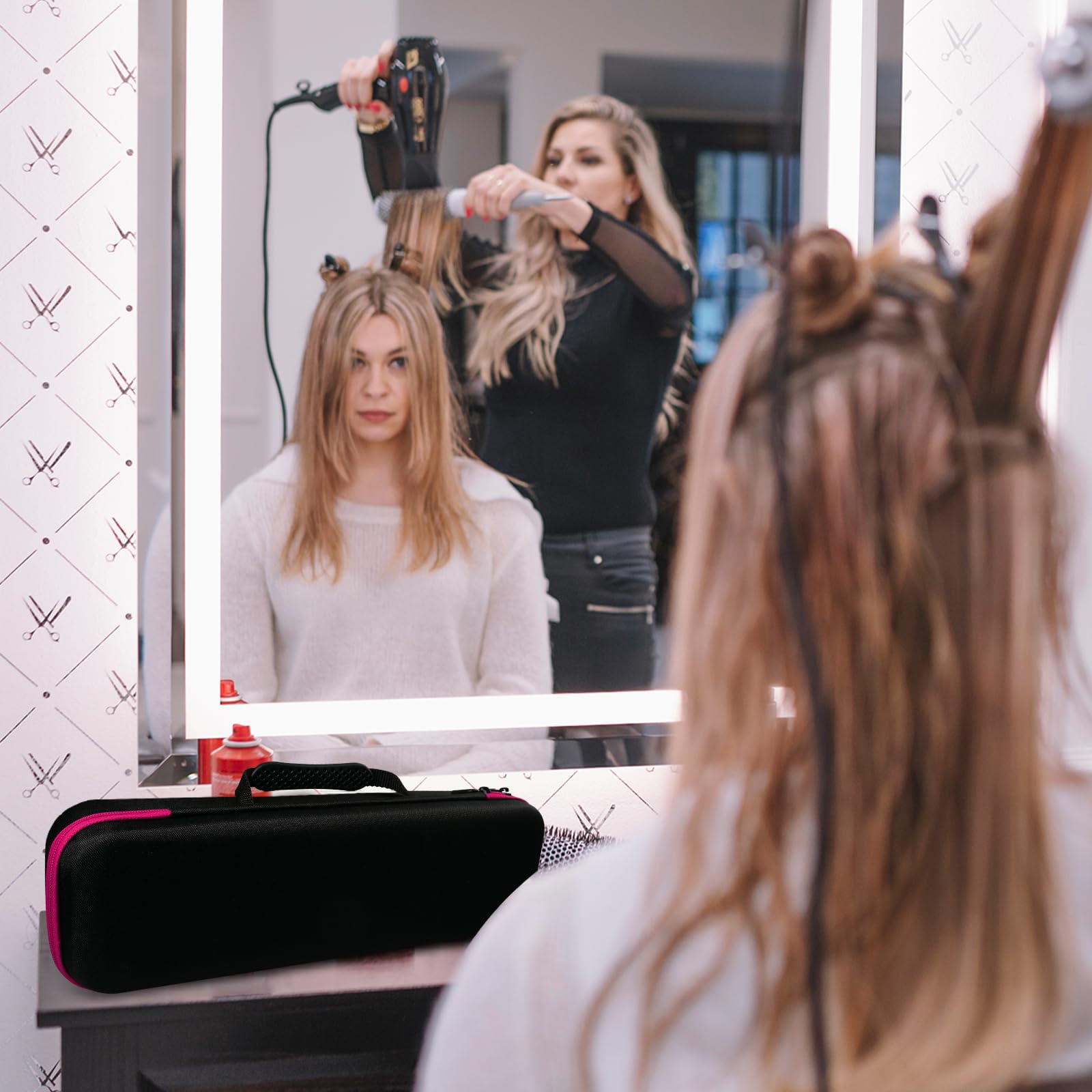 LVKAYCE utilisation en voyage pour Revlon One-Step Rose Rouge