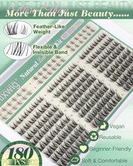 Bond-seal Lvmixwig: adhérence fiable pour des cils qui restent en place.
