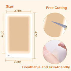 Pansement-couverture tatouage Lvnwrip, teintes peau variées pour une fusion naturelle.