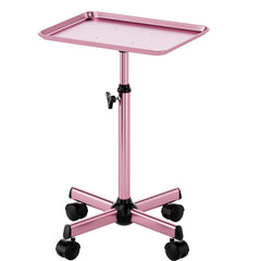 LWADALN chariot salon rose avec mobilité fluide pour les services beauté