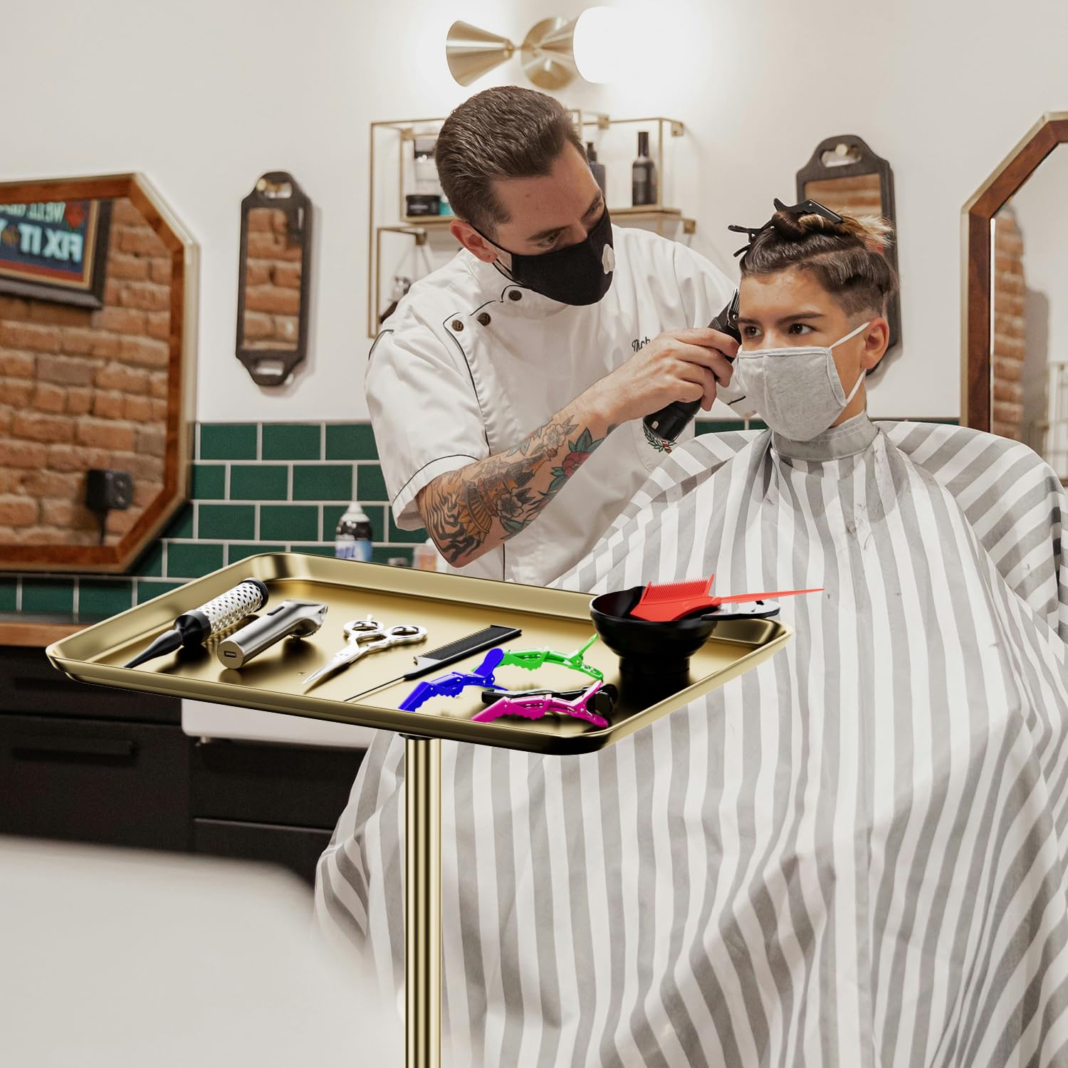LWADALN Tray salon structure croisee stable pour stabilité accrue