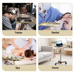 LWADALN Tray salon utilisable en salons, spas et cabinets professionnels