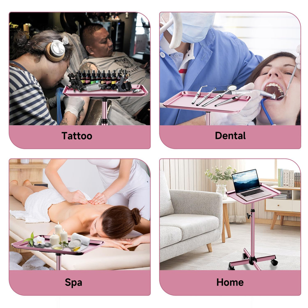 LWADALN utilisation polyvalente coiffure/beauté/dentisterie/tatouage rose