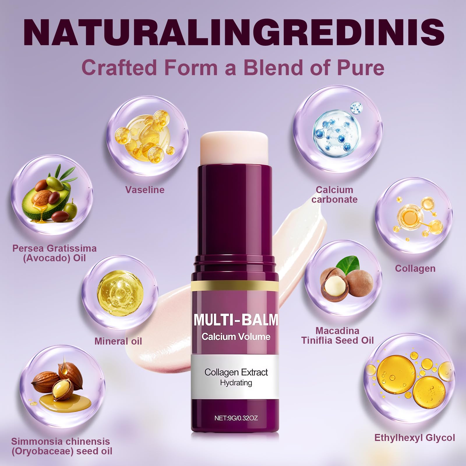 Calcium Multi Balm Stick de LWei Blvef pour contours du visage.