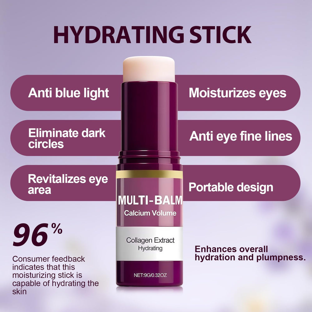 Calcium Multi Balm Stick de LWei Blvef, ingrédients calcium et peptides.