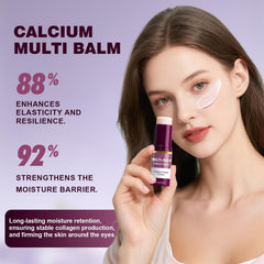 Calcium Multi Balm Stick de LWei Blvef, texture soyeuse qui fond rapidement.