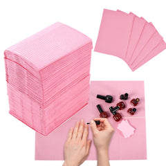 LXIANGN tapis-table-art-ongulaire-rose: absorbe les liquides et protège la surface.