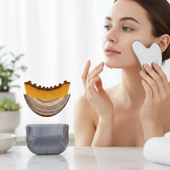 Brosse lymphatique visage brosse délicate, idéale pour peaux sensibles.