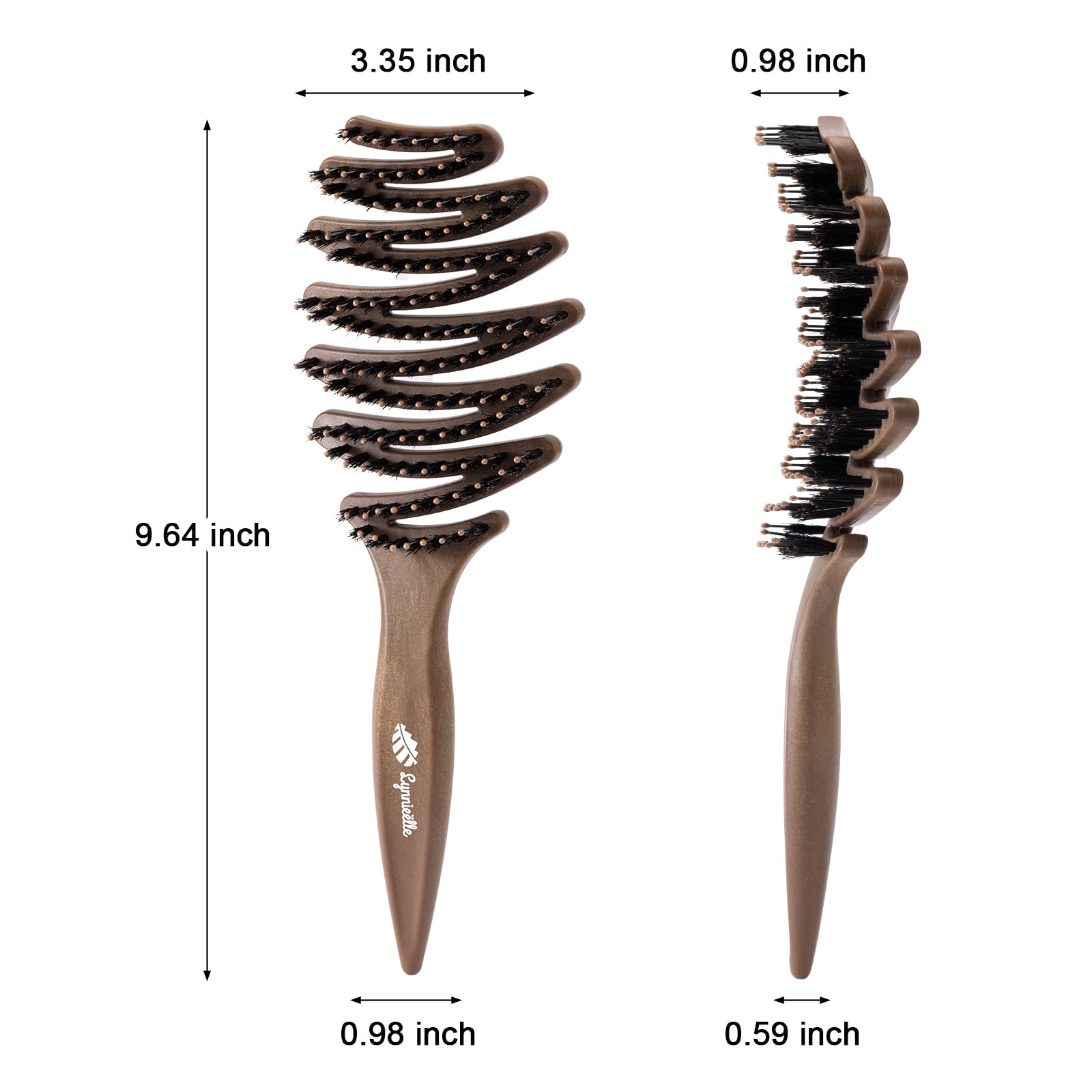 Durabilité et design soigné de la brosse Lynnieëlle