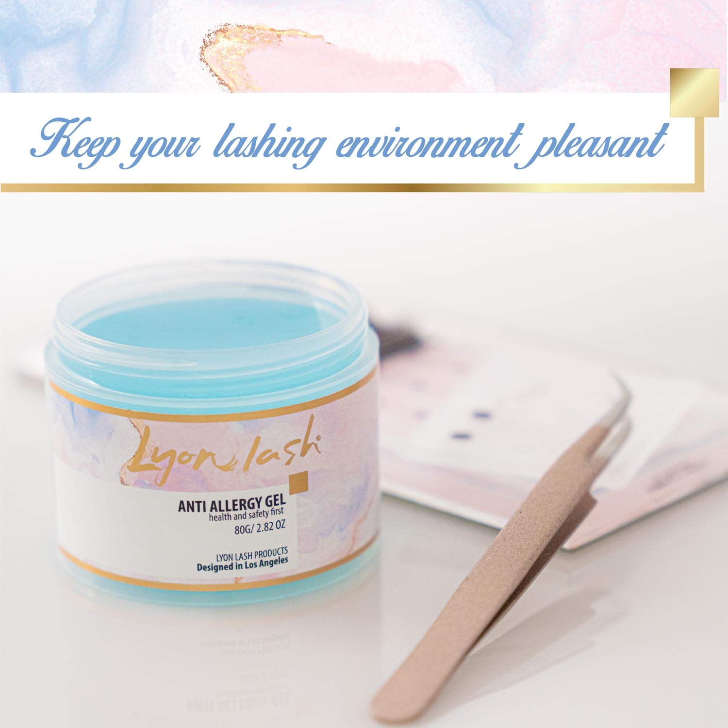Lyon Lash Gel anti-allergie – promesse d’assistance technique réactive.