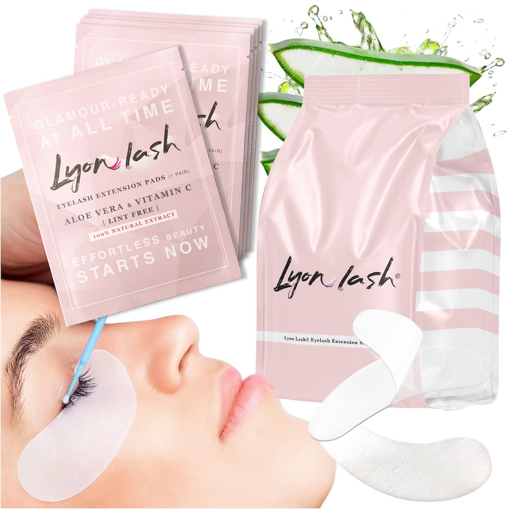 Lyon Lash patches gel sous les yeux a l aloe vera hydratent et apaisent la peau.
