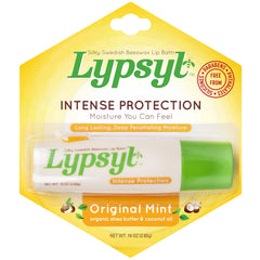 Lypsyl baume lèvres intense protection original menthe dans pack de 10