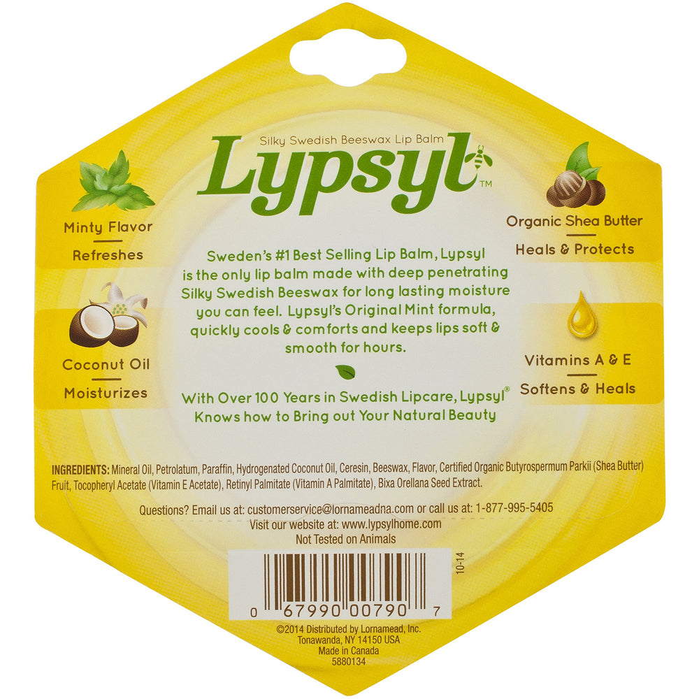 Lypsyl Intense Protection 3-pack on display for on the go.