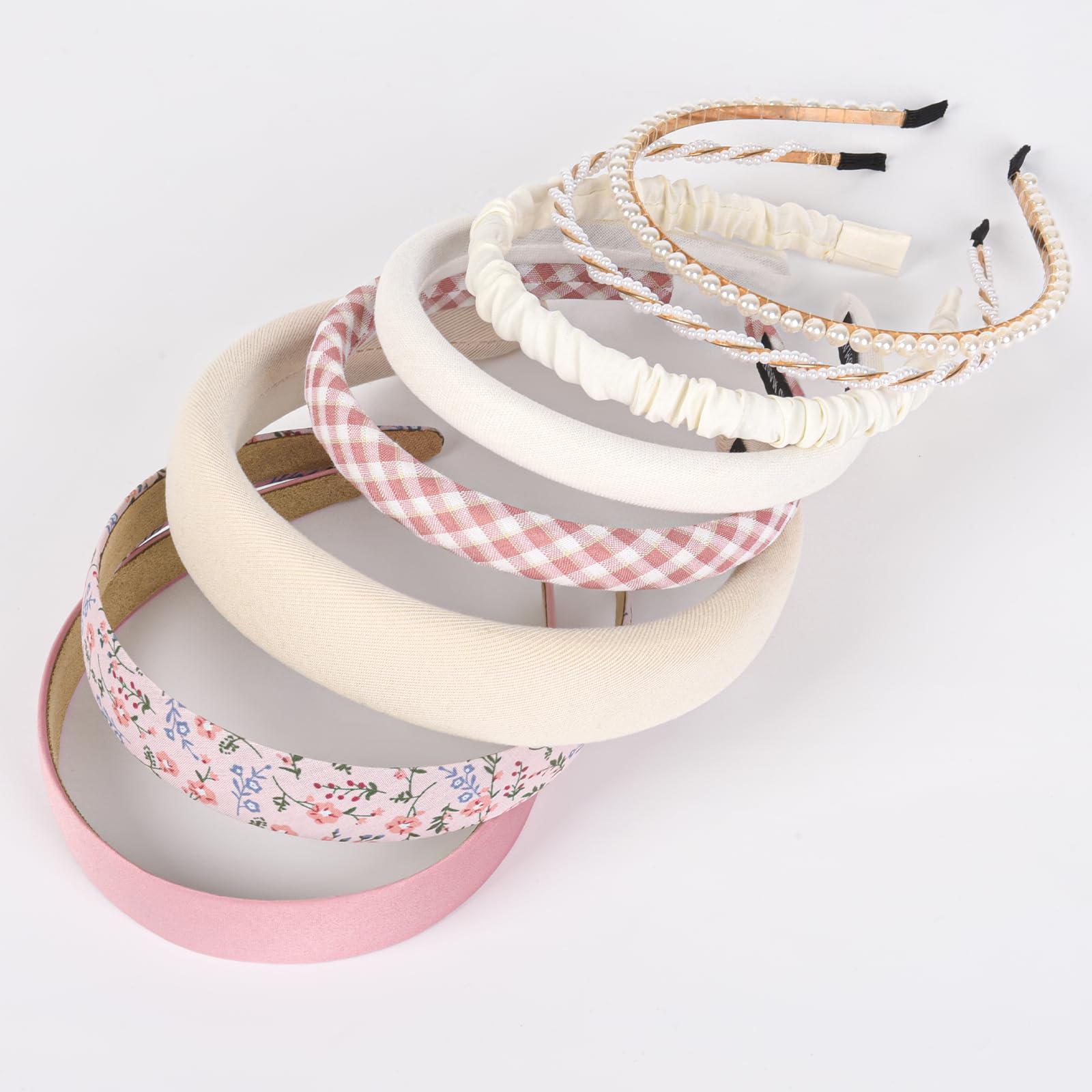 LYroo bandeau carreaux classique; style polyvalent pour toutes les tenues.