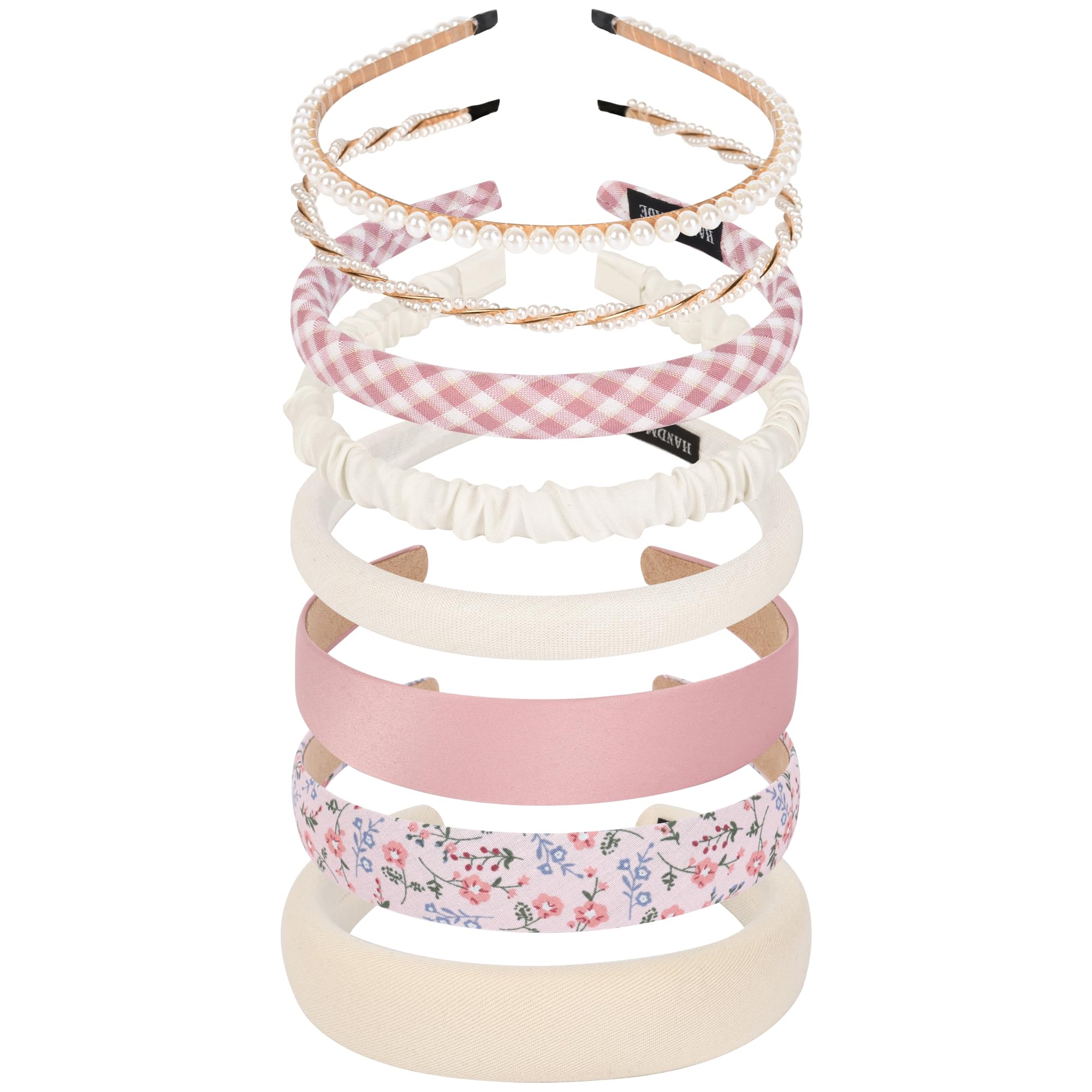 LYroo bandeau rembourré ensemble de 8 styles, confort durable pour tous les jours.