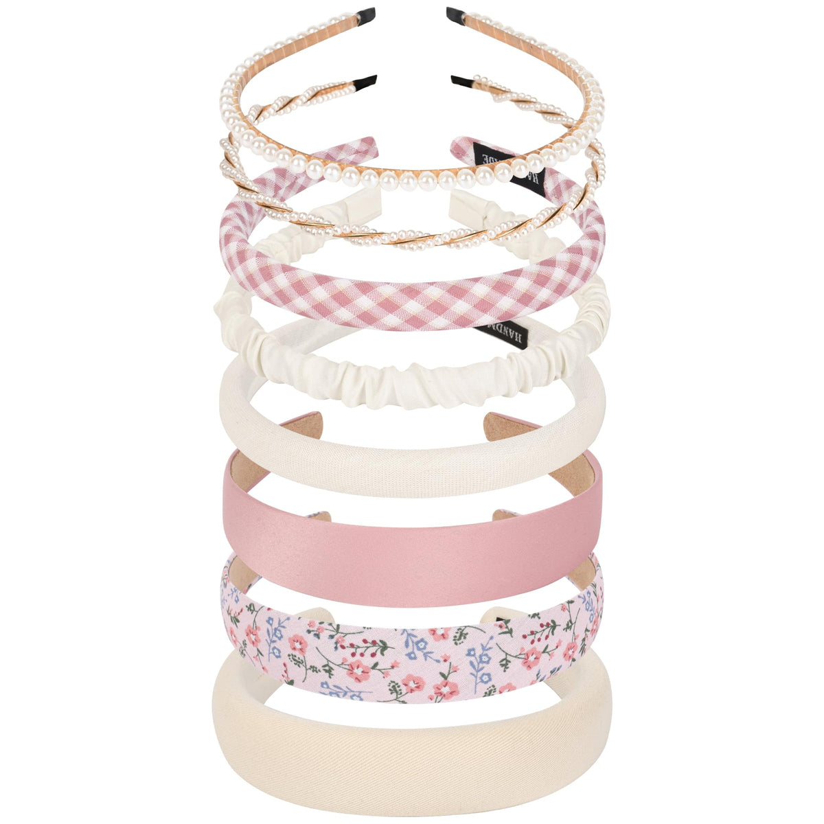 LYroo bandeau rembourré ensemble de 8 styles, confort durable pour tous les jours.