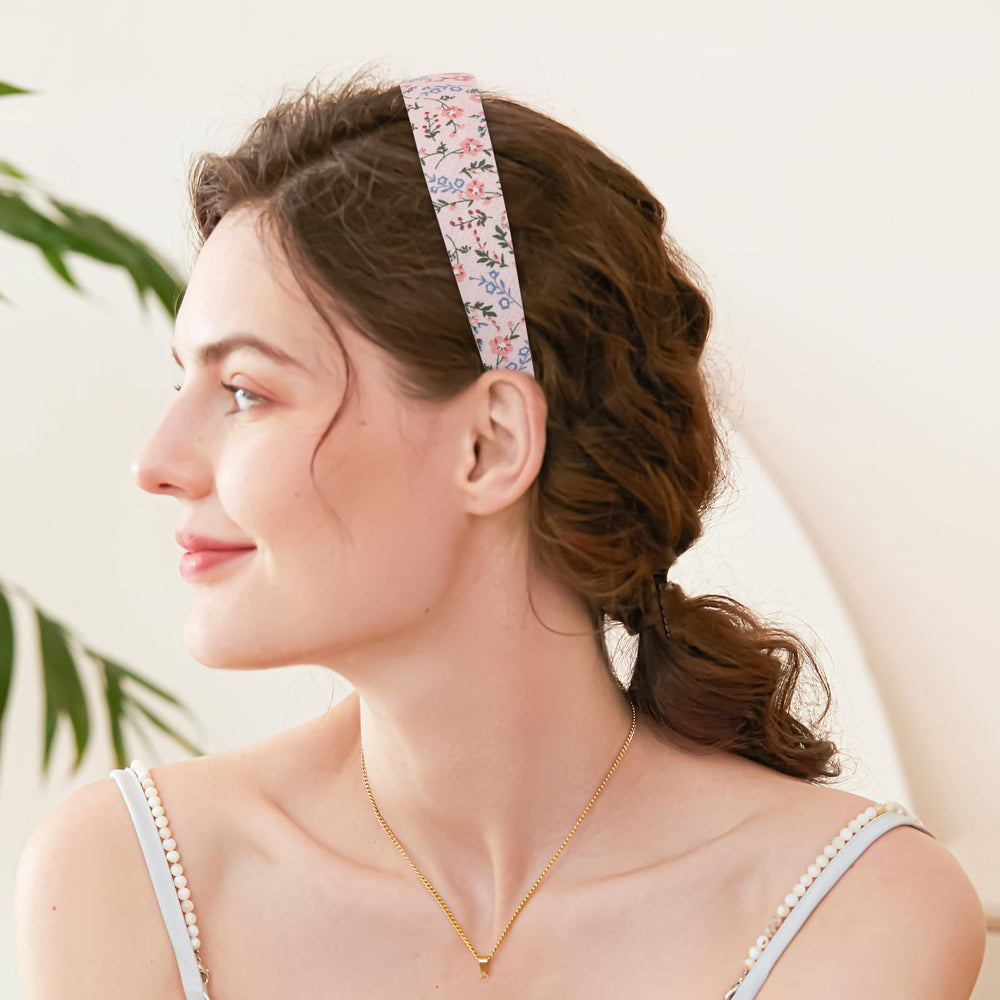 LYroo bandeau rose et blanc; douceur et délicatesse au quotidien.