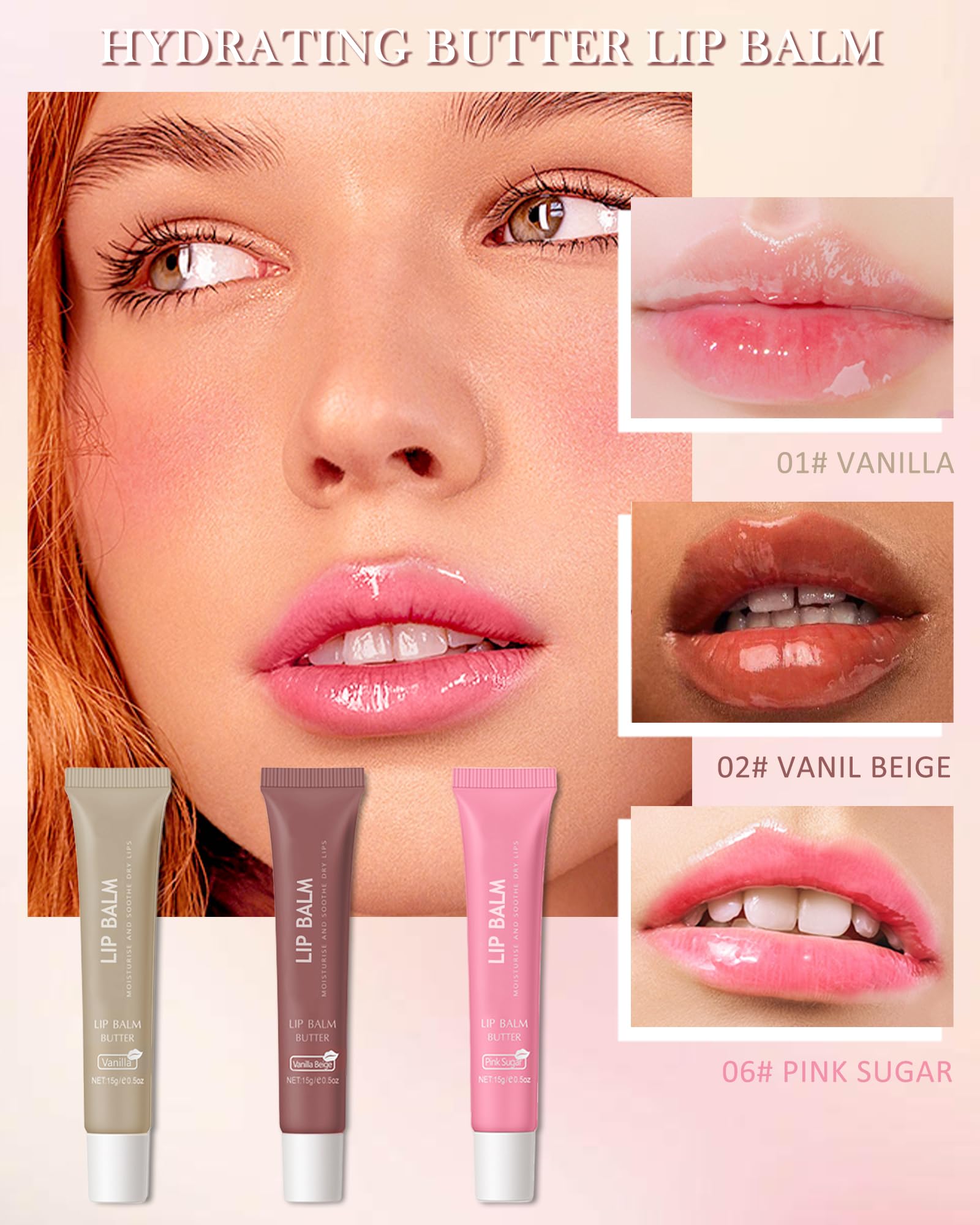 Baume LYSdefeu teinte sucre rose, éclat naturel et hydratation légère
