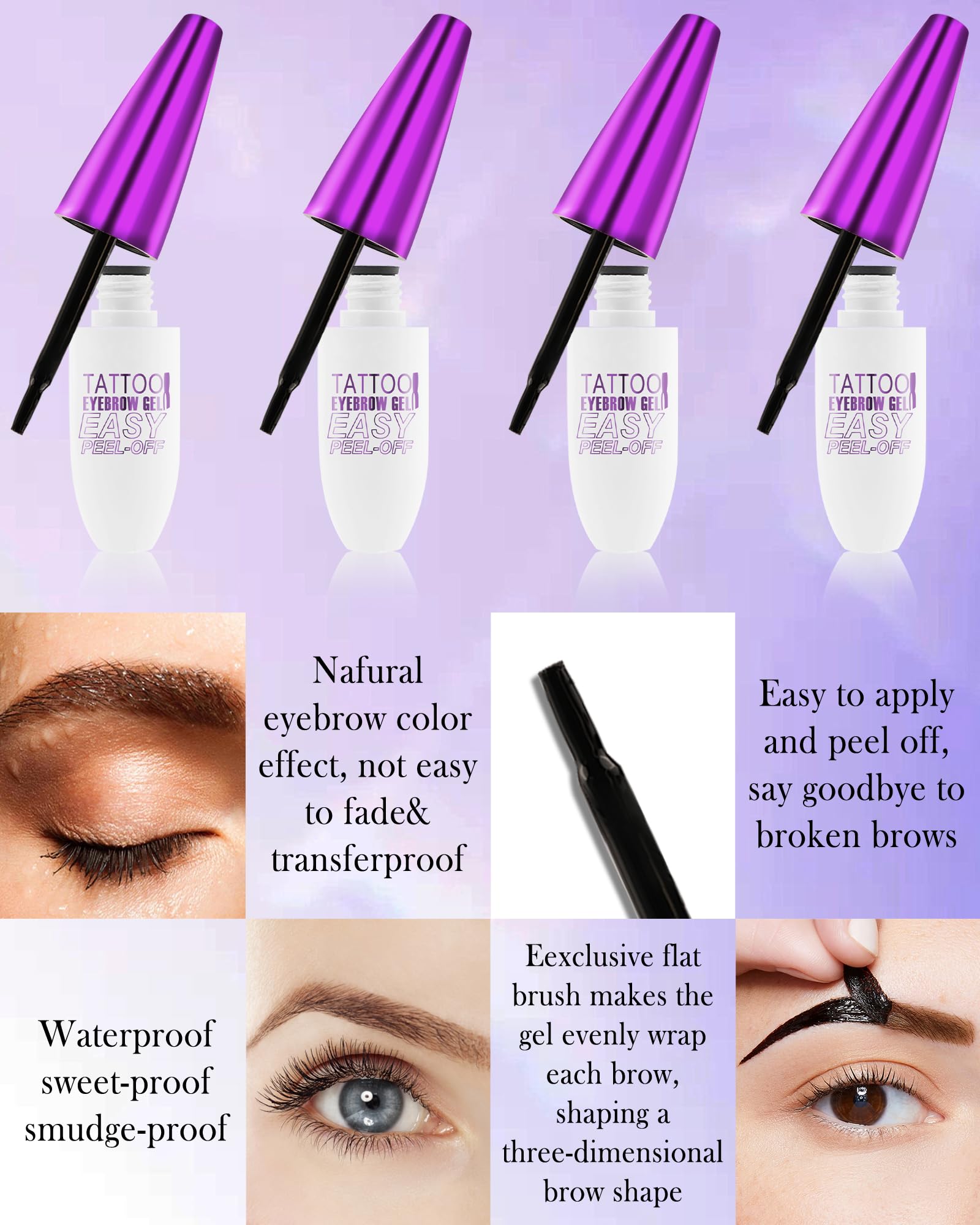 LYSdefeu coffret sourcils brun – coffret cadeau pratique.