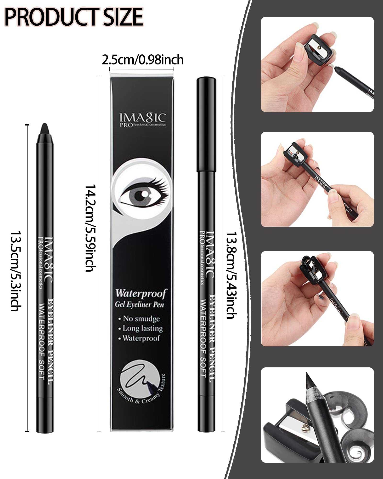 LYSdefeu Eyeliner Gel Sans Bavure — tracé précis sans bavure.