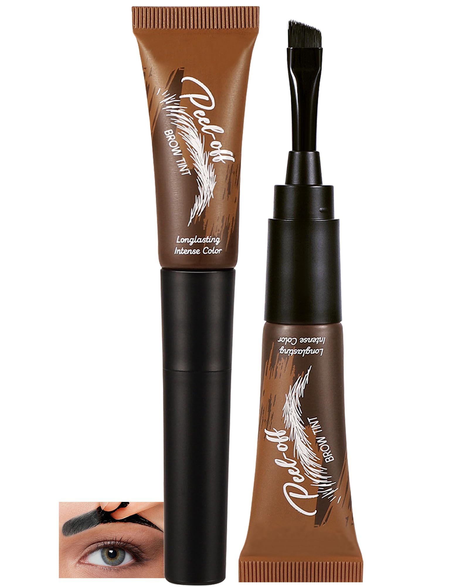 LYSdefeu gel-sourcils-tatouage-peel offre une couleur durable jusqu'à 3 jours.