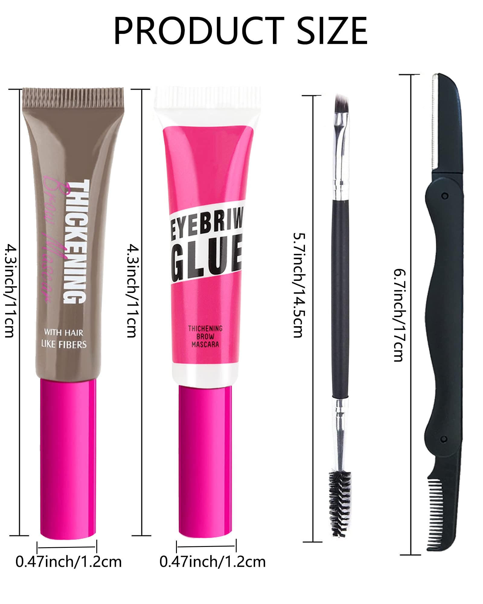 LYSdefeu Nuances Sourcils: 8 teintes disponibles pour trouver votre match.