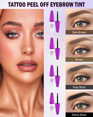 LYSdefeu teinture-sourcils-gel-resistance-eau: couleur durable et sans bavures.