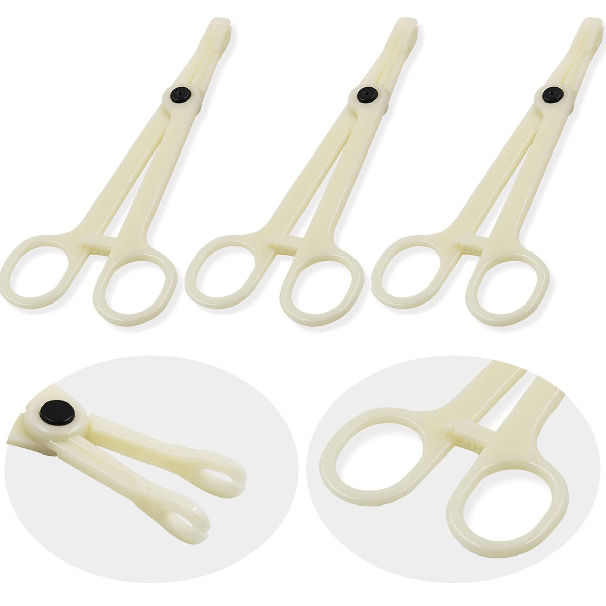 Lyuxzad pince piercing jetables 25 pièces, hygiène et sécurité pour les perçages