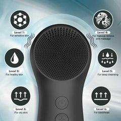 Tête d’exfoliation à grande surface LZP couvre plus de peau rapidement.