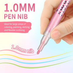 LZXLUKGIR Stylo art ongles doré, éclat durable et brillant
