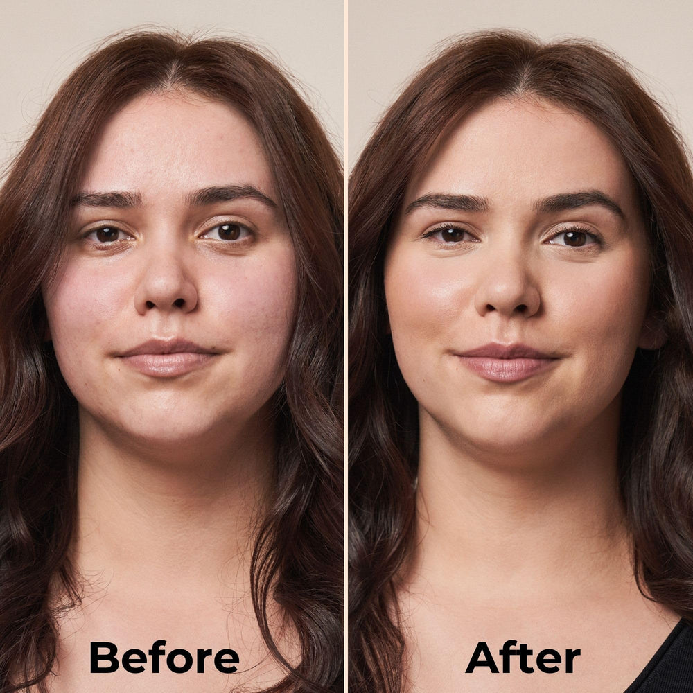 Contourage visuel du visage facilité grâce à ce correcteur.
