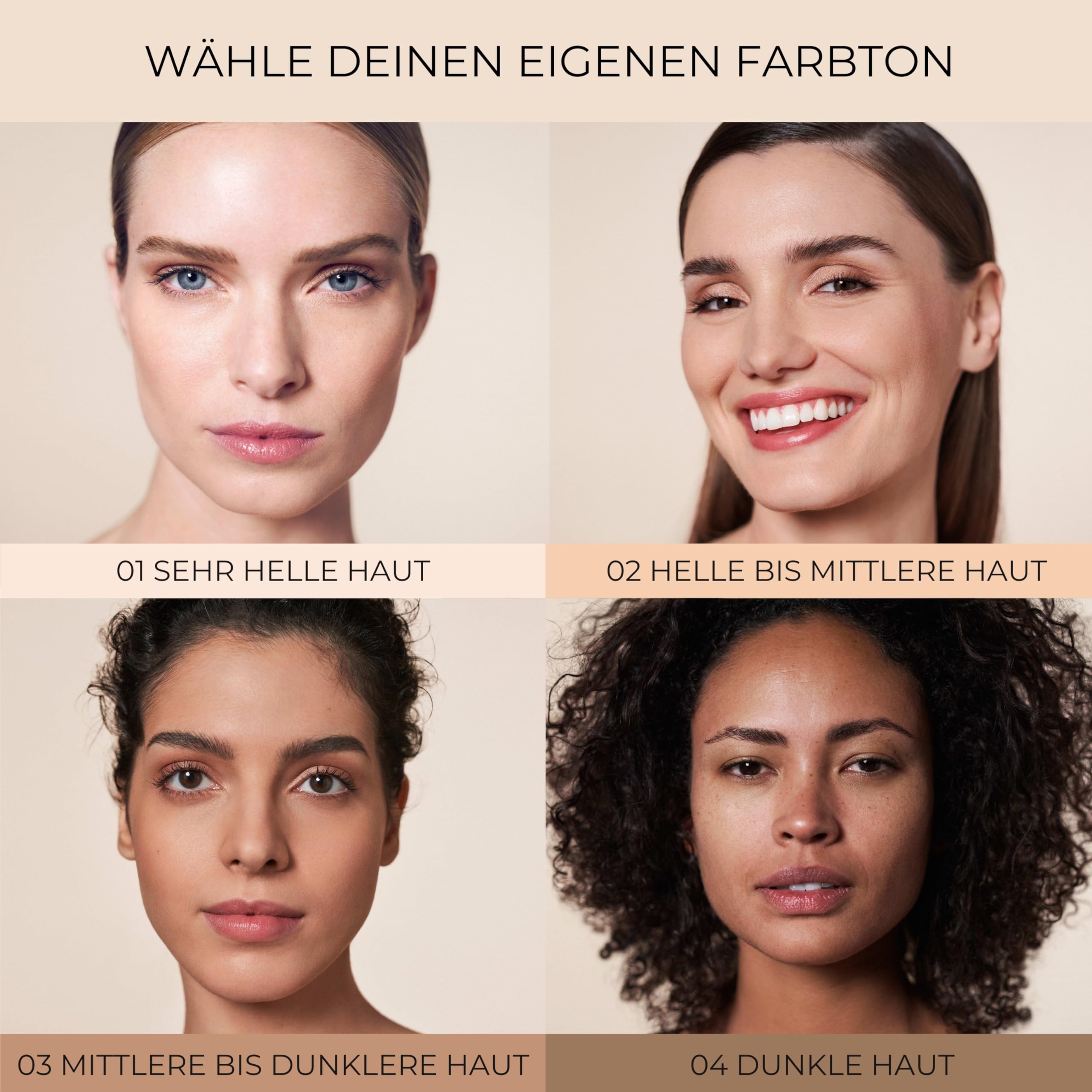 Teinte Porcelaine de M. Asam Magic Finish Mousse pour peau claire