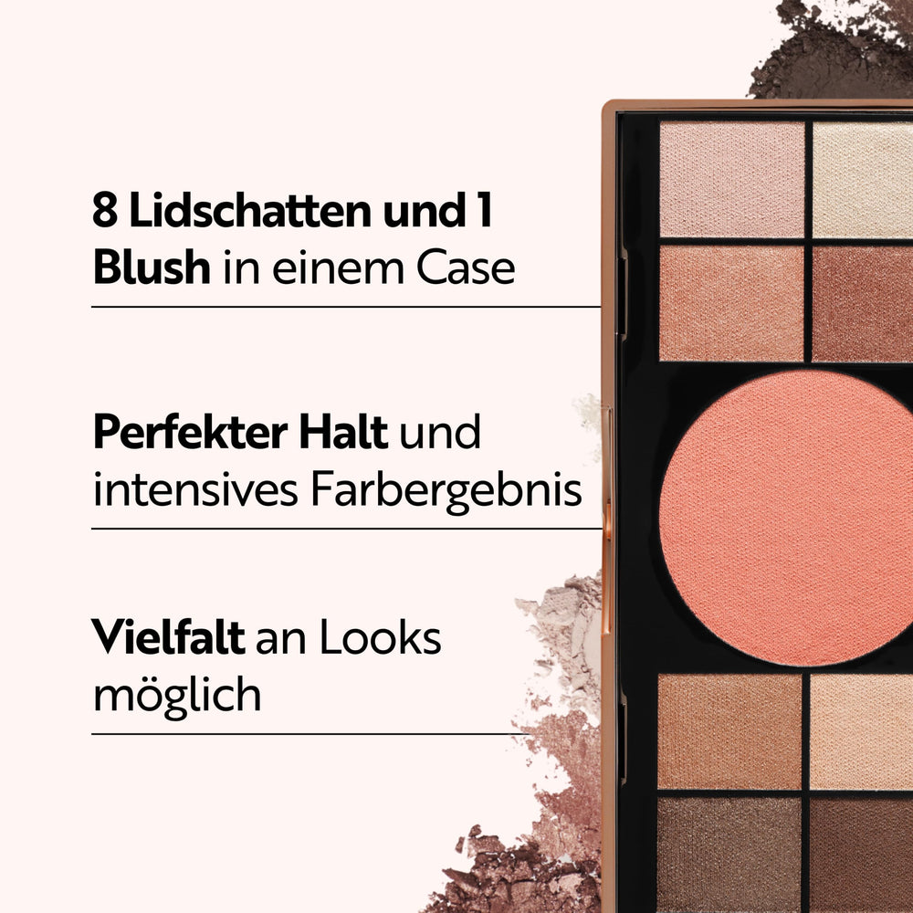 Blush intégré pour ajouter une touche rosée naturelle et durable.