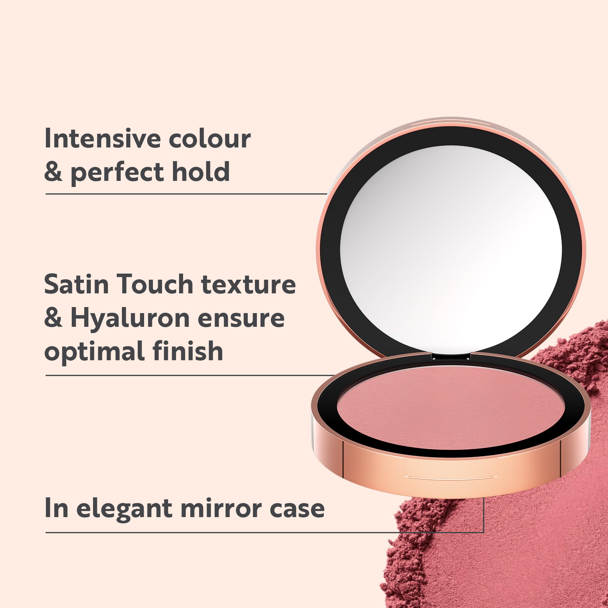 M. Asam Magic Finish Peachy Rose couleur satinée pour teint frais et lumineux