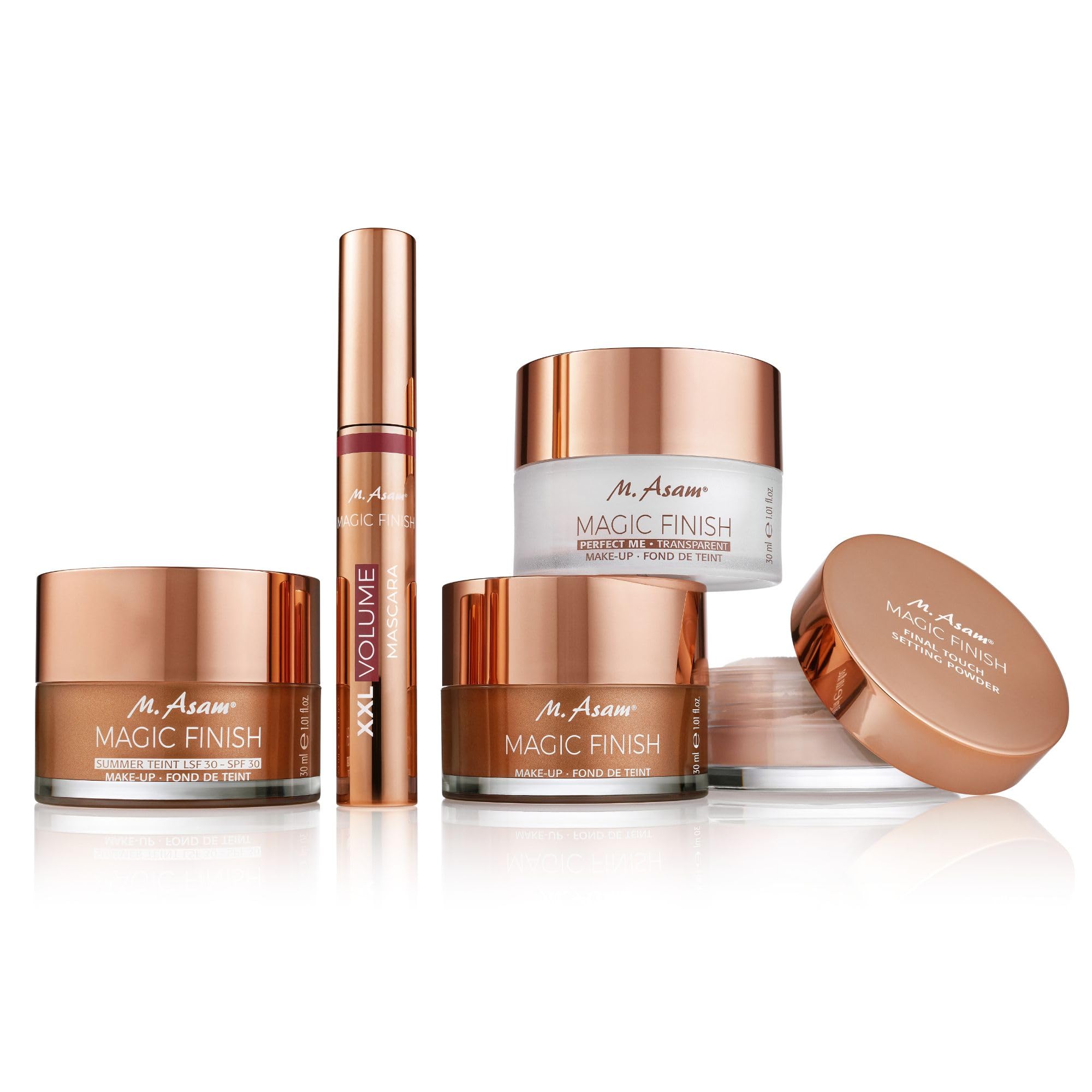 M. Asam Magic Finish Peachy Rose texture satinée se fondant sur la peau