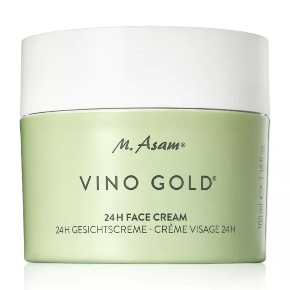 M. Asam VINO GOLD – texture légère de la crème visage pour hydratation durable.