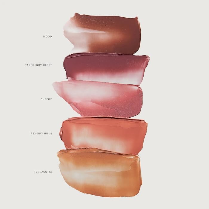 Design compact du produit M Flush Baume Crème Rouge Pêche Douce pour sac