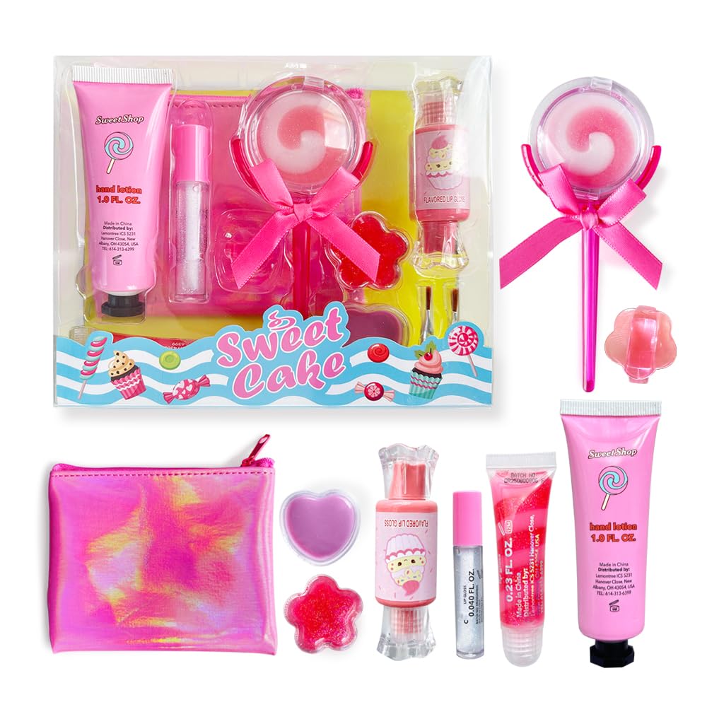 Gloss M&U MAKE YOU UP en forme de glace pour lèvres brillantes et lisses.