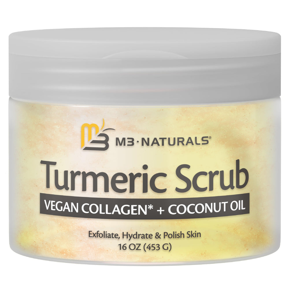 Gommage M3 Naturals appliqué sur les mains.