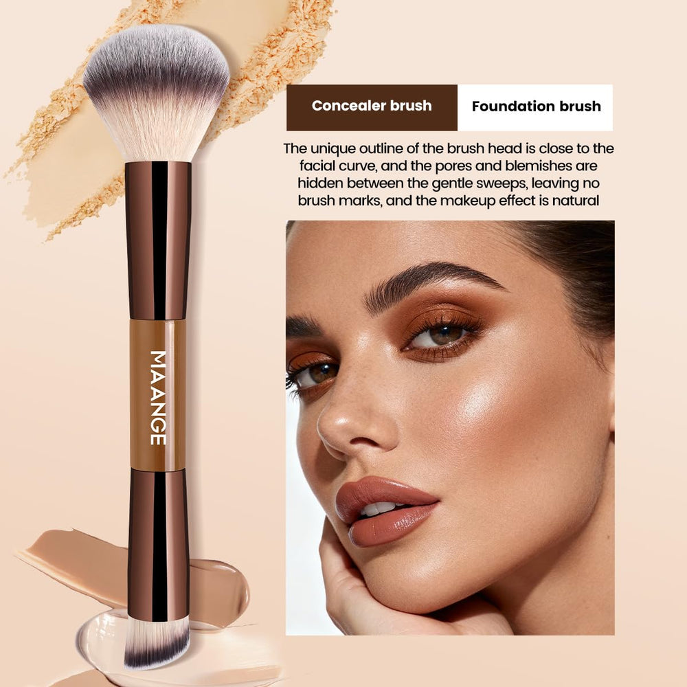 Poignees ergonomiques MAANGE pour des sessions maquillages plus confortables.