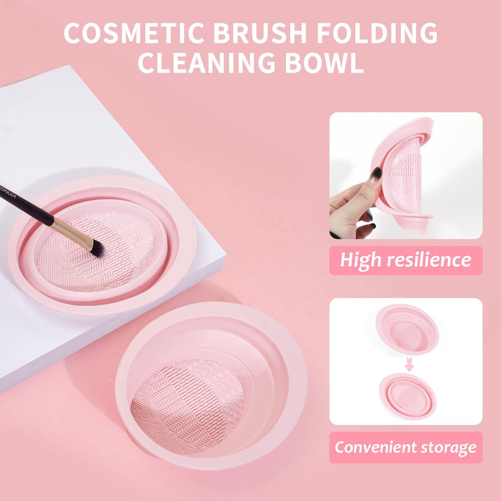 MAANGE mini tampon démaquillant douceur et efficacité pour les retouches.