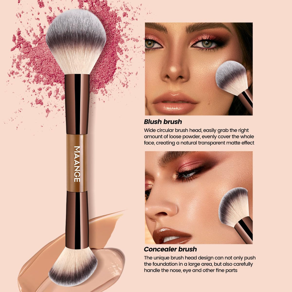 Maange pinceau correcteur double-face facilite la correction ciblée.