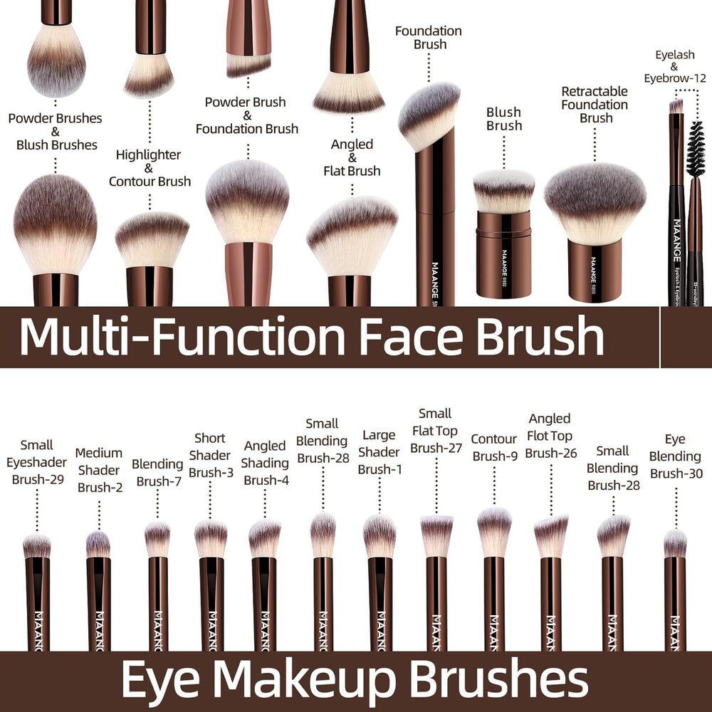 Pinceau MAANGE concealer pour correction précise