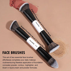Pinceaux MAANGE contour-blush – sculpture facile et résultat pro.