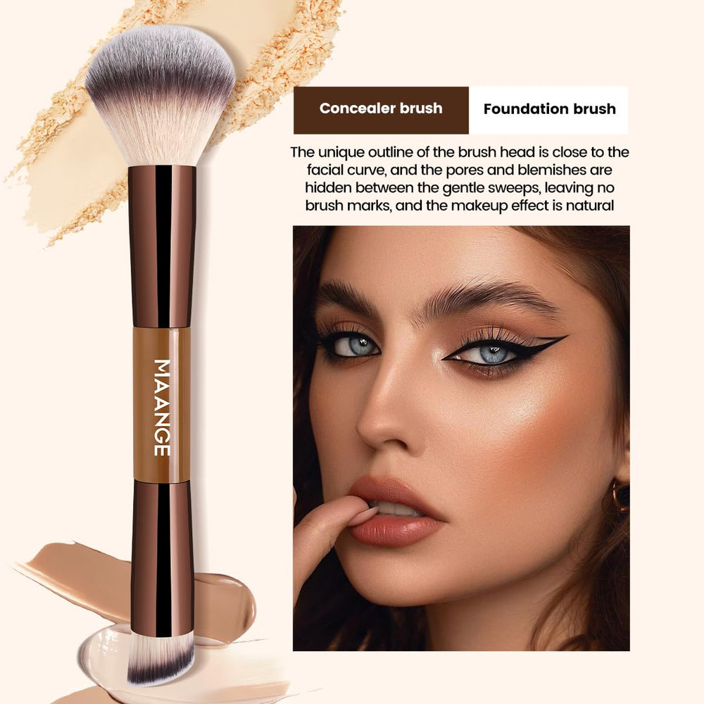 Maange pinceaux yeux 4 pieces precis pour base contour paupières.