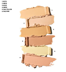 MAC palette correctrice légère, idéale pour la routine rapide et naturelle.