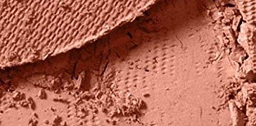 MAC blush Coppertone en action sur les joues, application précise et aspect lumineux.
